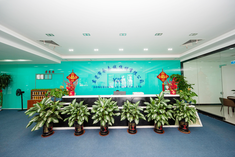 Company reception desk